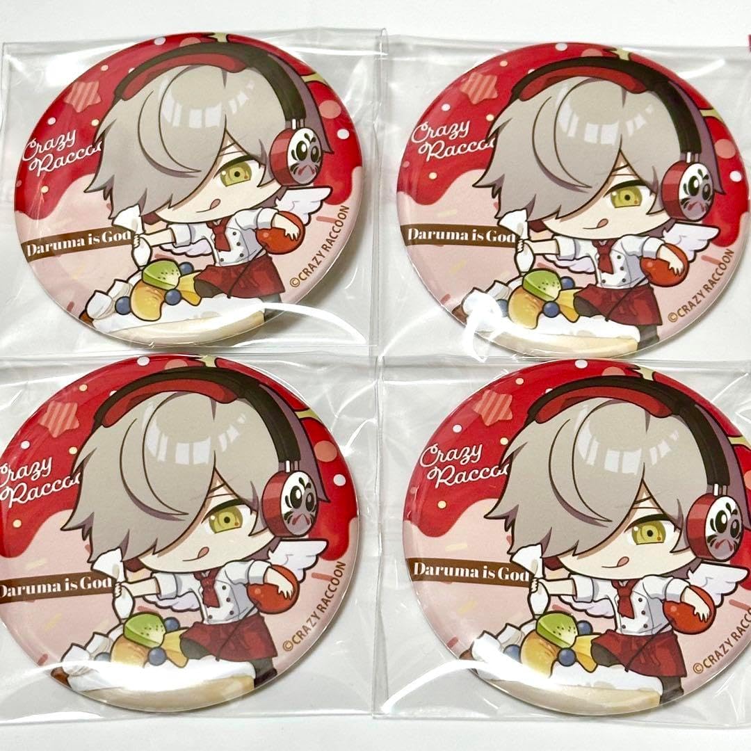 CR だるまいずごっど　缶バッジ　gigoコラボカフェ CR GiGO デフォルメ缶バッジB だるまいずごっど cr カフェ